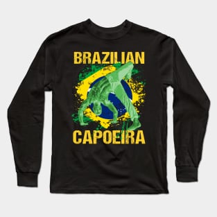 Brazilian Capoeira Dance Self-Defence Sports Long Sleeve T-Shirt